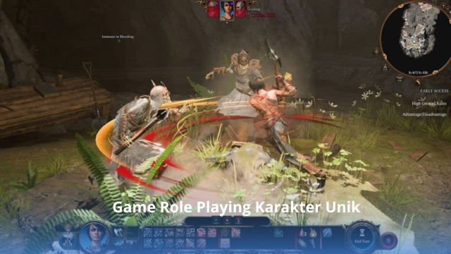 Game Role Playing Karakter Unik